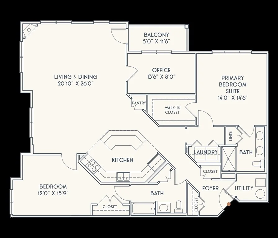 Photo of Unit 102 at 55 Pointe Place