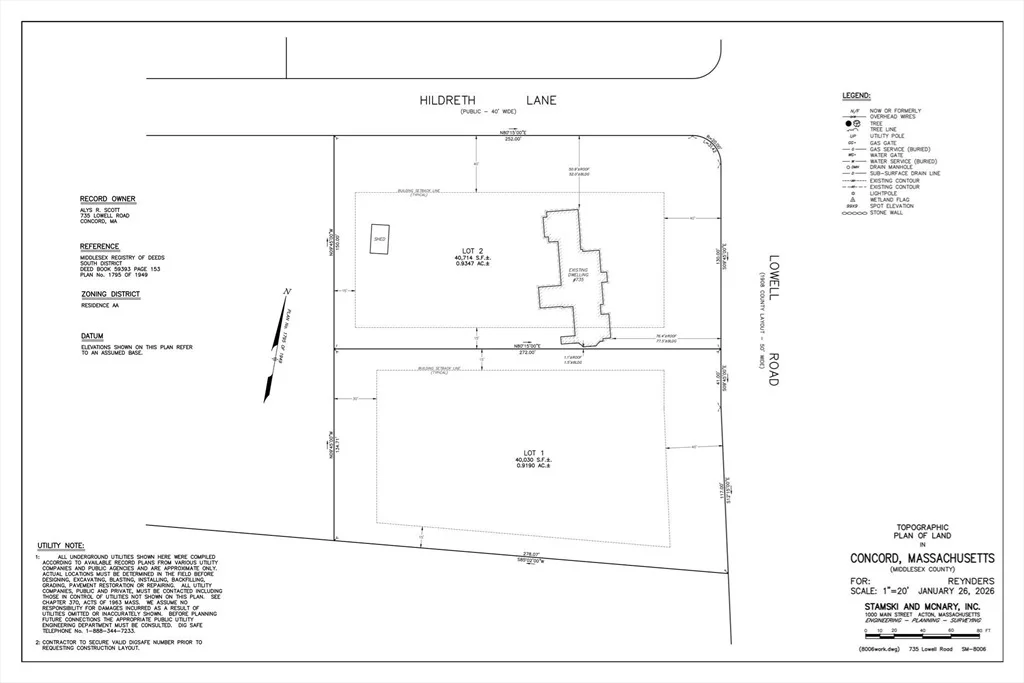 Photo of 735 Lowell Rd Lot 1 Land