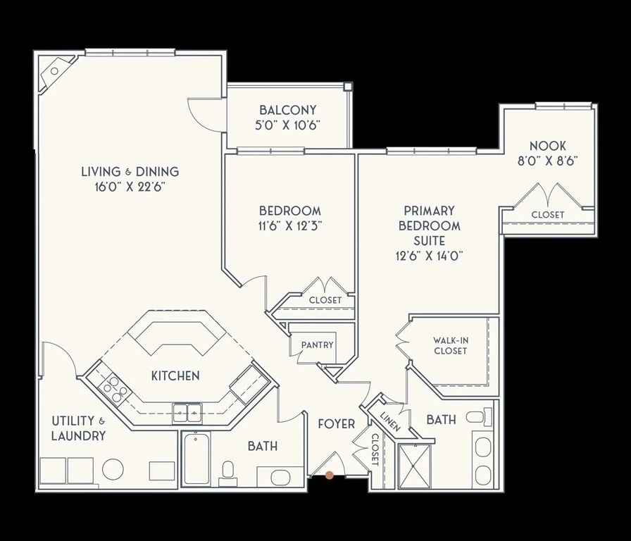 Photo of Unit 206 at 55 Pointe Place