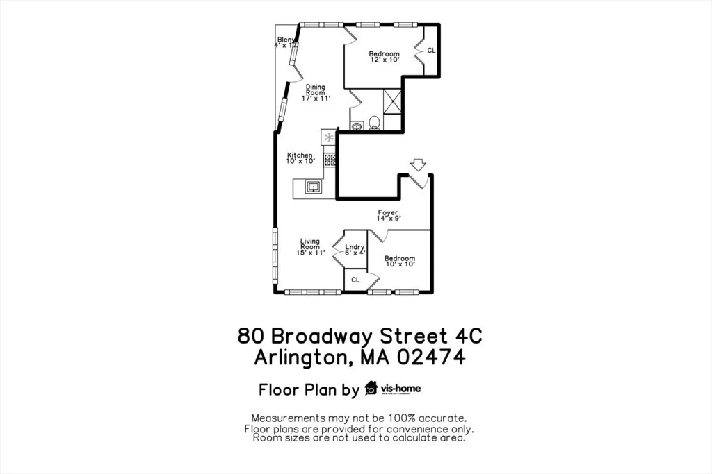 Photo of Unit 4C at 80 Broadway