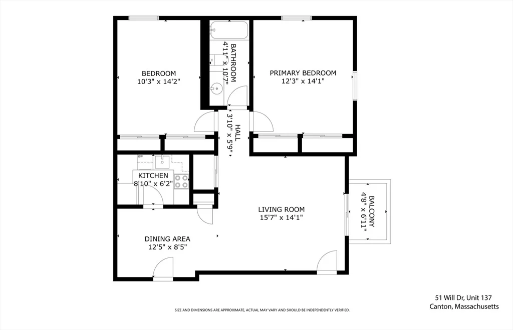 Photo of Unit 137 at 51 Will Dr