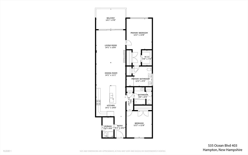 Photo of Unit 403 at 535 Ocean Blvd