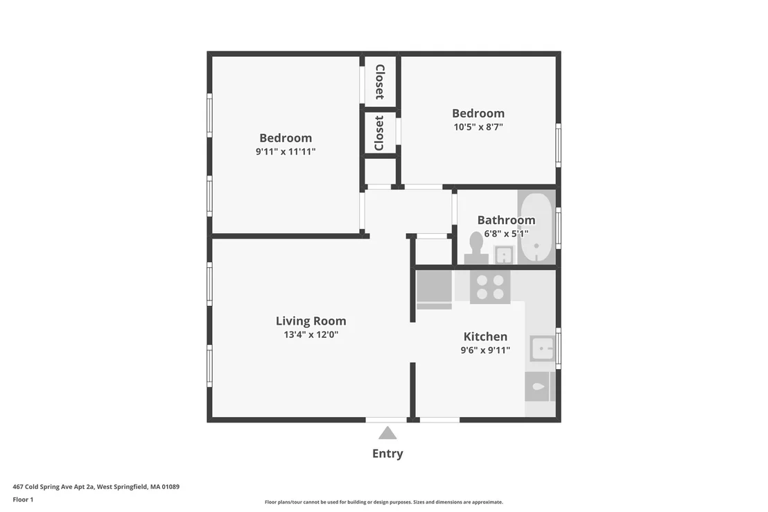 Photo of Unit 2A at 467 Cold Spring Avenue