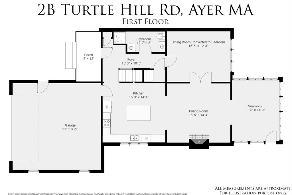 Photo of Unit B at 2 Turtle Hill Road