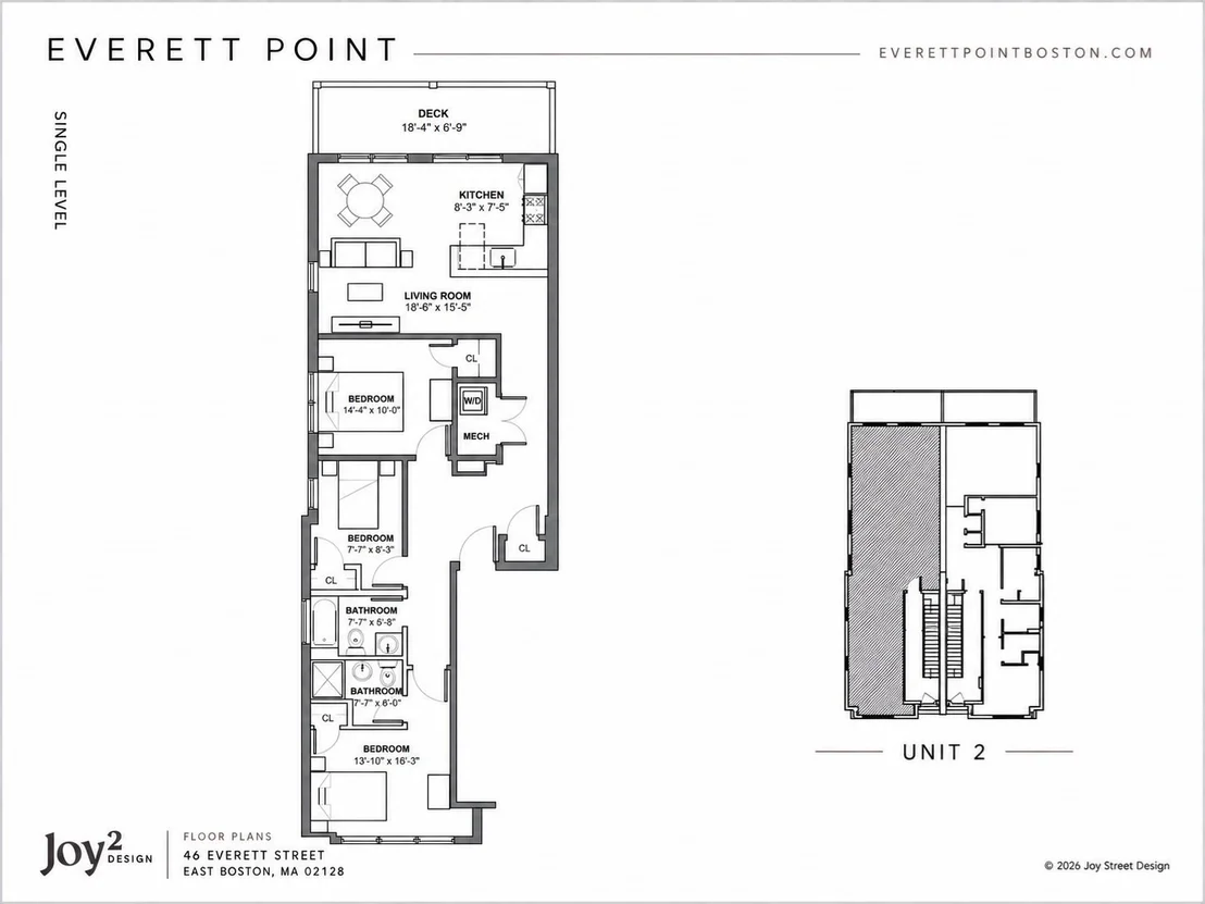 Photo of Unit 2 at 46 Everett Street