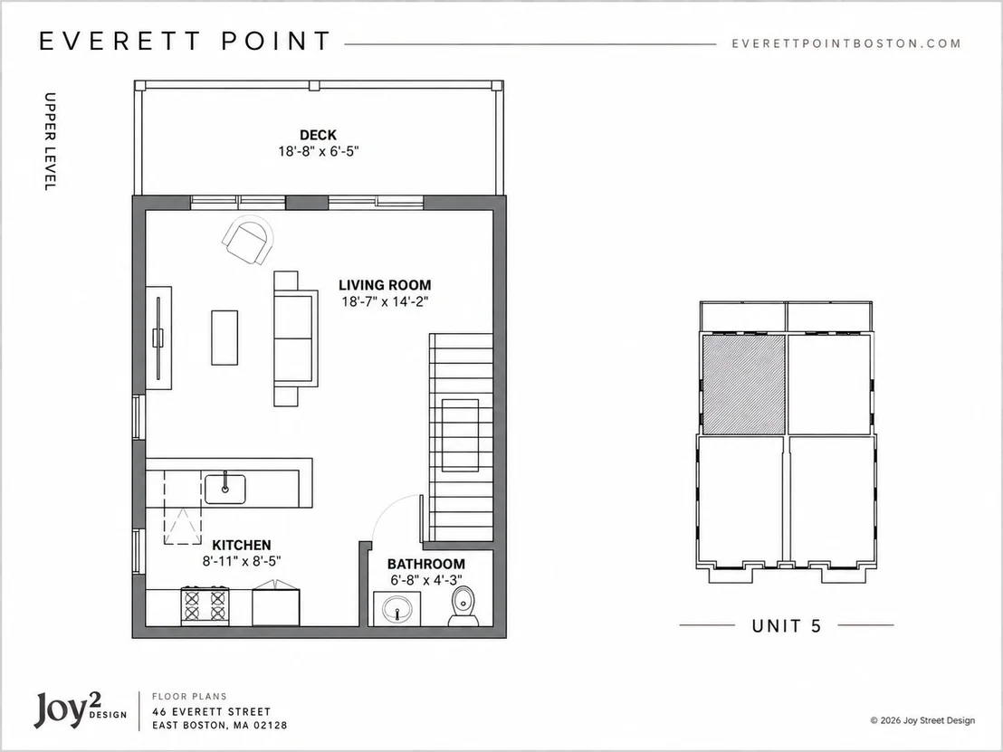 Photo of Unit 5 at 46 Everett Street