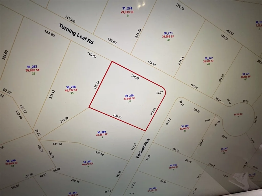 Photo of Lot 88 Turning Leaf/Equinox Pass