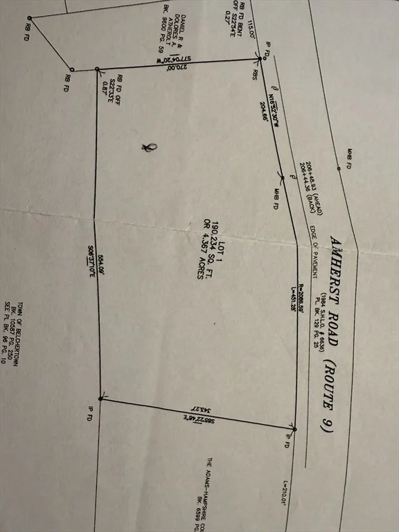 Photo of Lot 1 Amherst Rd.