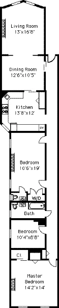 Photo of Unit 4E at 207 PARK Place
