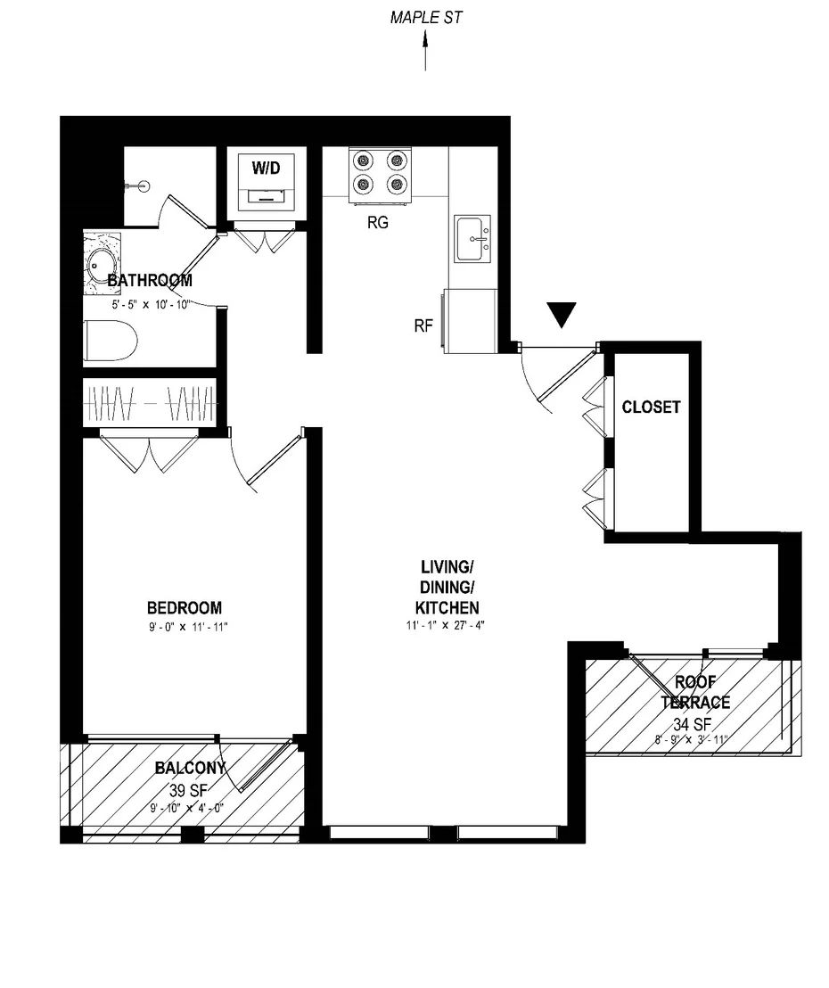 Photo of Unit 3B at 246 MAPLE Street
