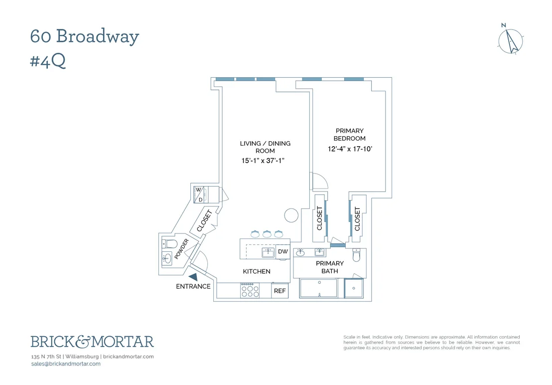 Photo of Unit 4Q at 60 Broadway