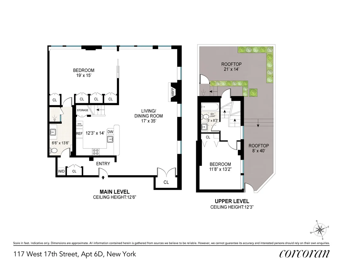 Photo of Unit 6D at 117 W 17TH Street