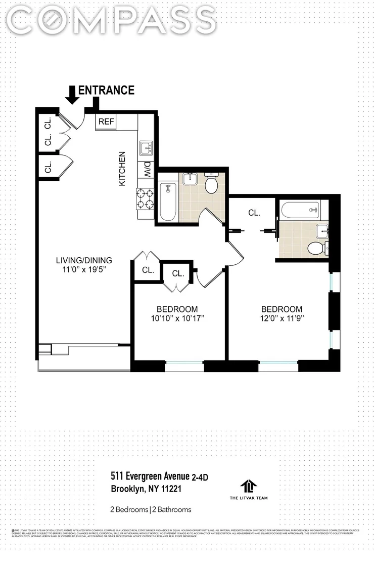 Photo of Unit 2D at 511 Evergreen Avenue
