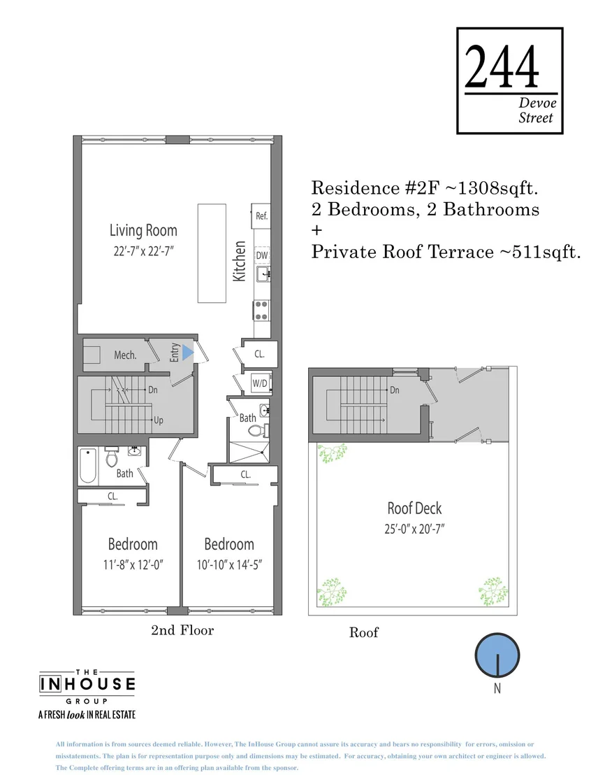 Photo of Unit 2 at 244 DEVOE Street