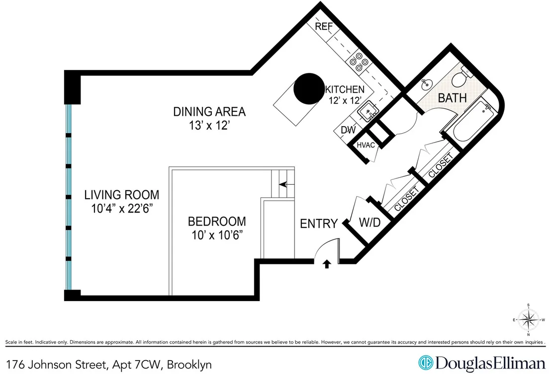 Photo of Unit 7C at 176 JOHNSON Street
