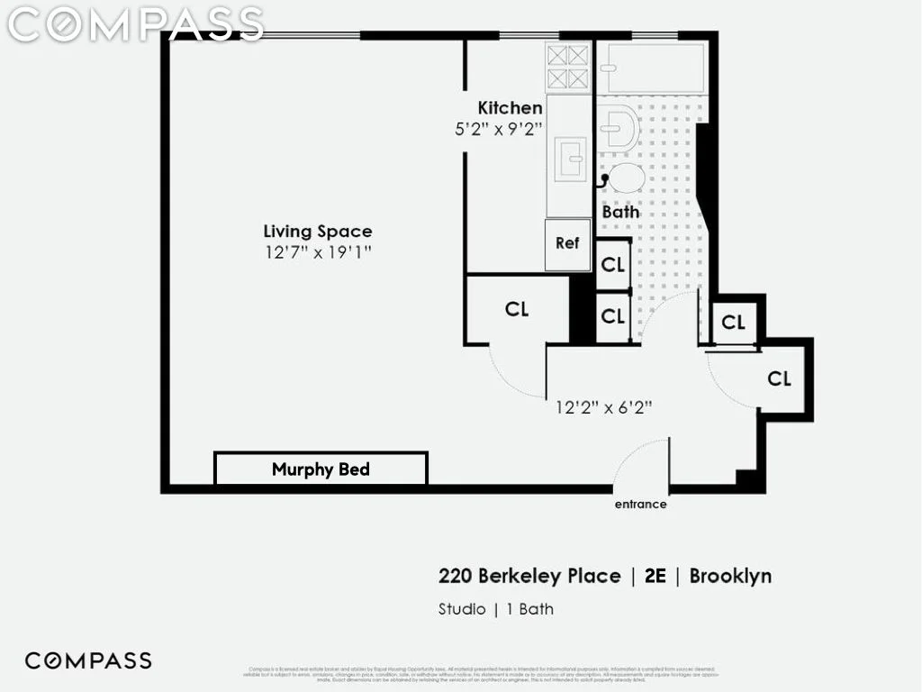 Photo of Unit 2E at 220 Berkeley Place
