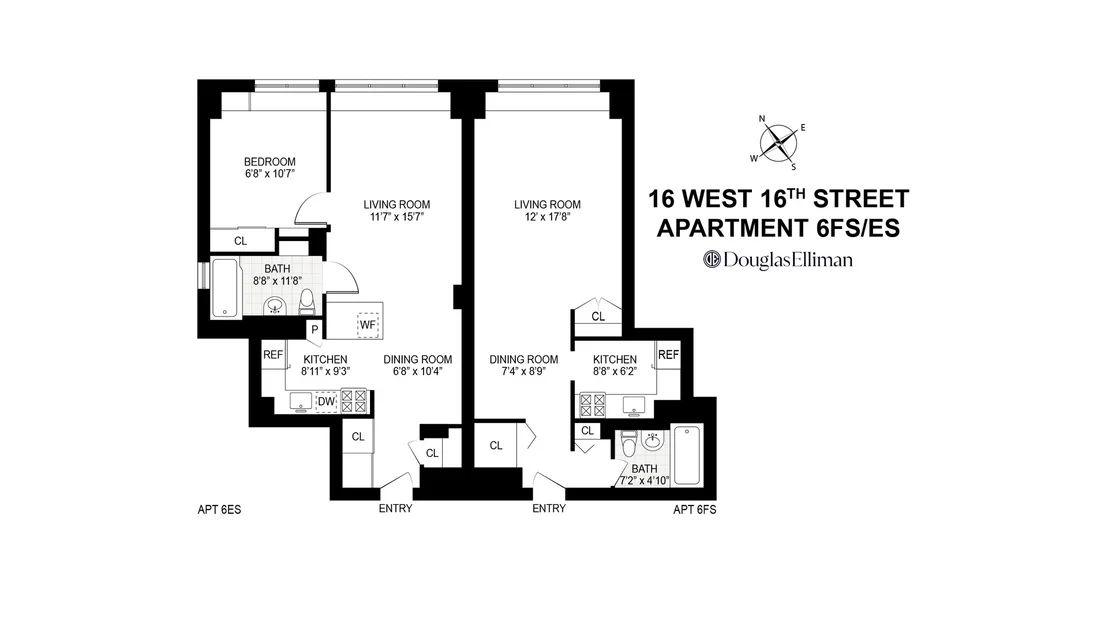 Photo of Unit 6EFS at 16 W 16TH Street