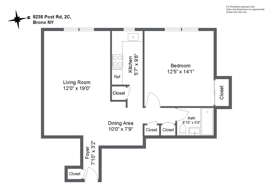 Photo of Unit 2C at 5235 POST Road