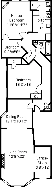 Photo of Unit 2 at 103 BERKELEY Place