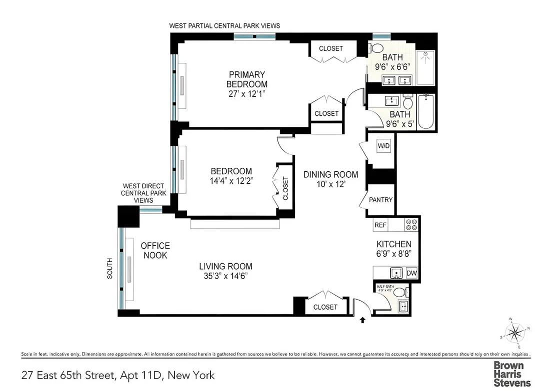 Photo of Unit 11D at 27 E 65TH Street