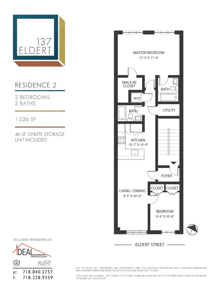 Photo of Unit 2 at 137 ELDERT Street