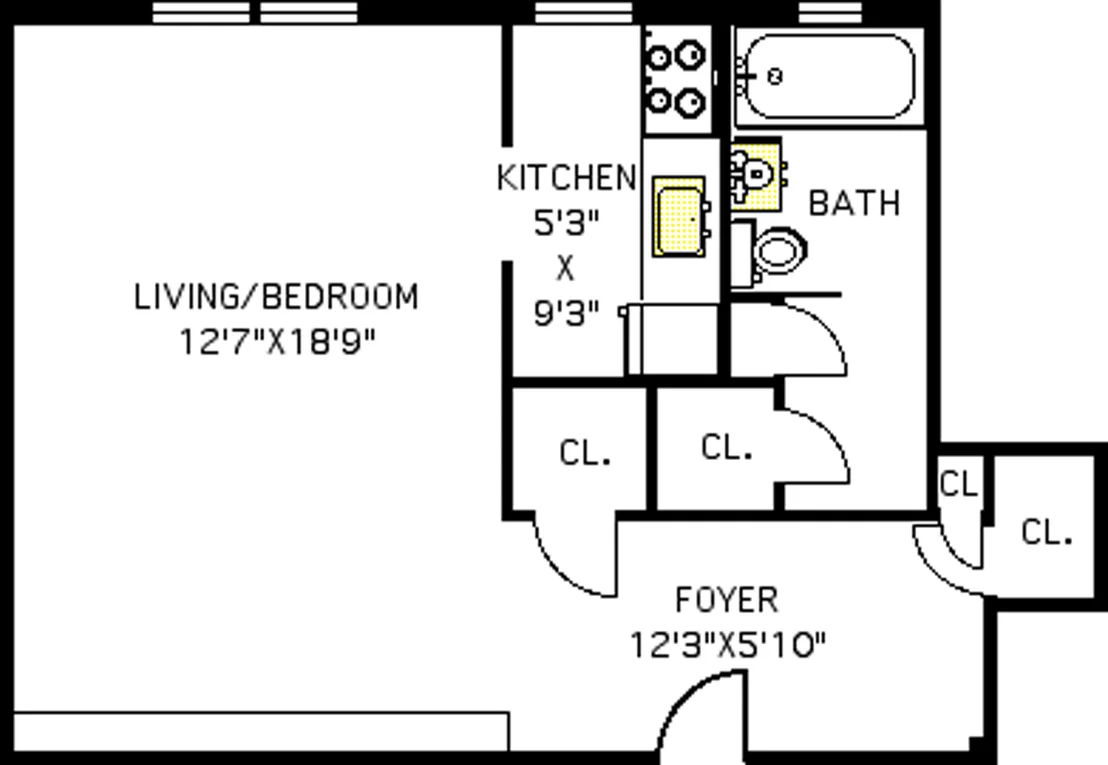 Photo of Unit 2E at 220 BERKELEY Place