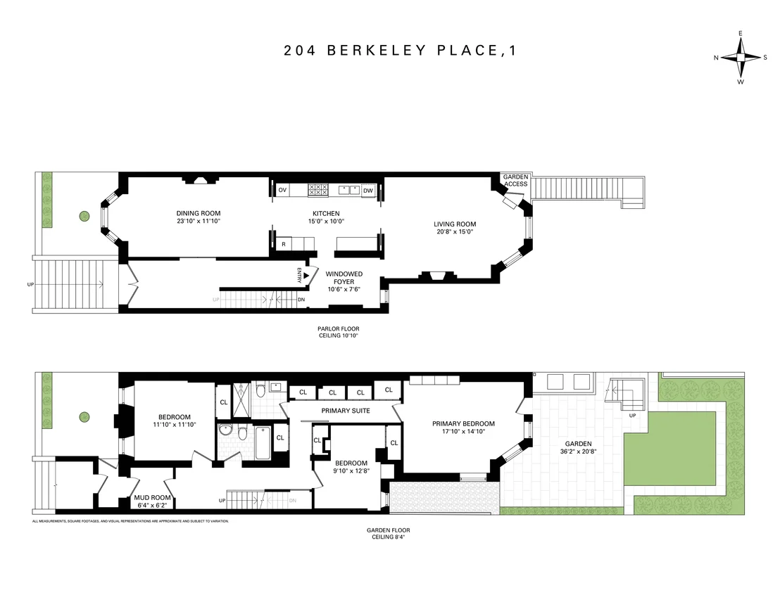 Photo of Unit 1 at 204 Berkeley Place