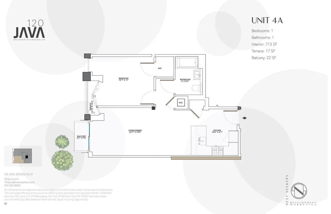Photo of Unit 4A at 120 Java Street