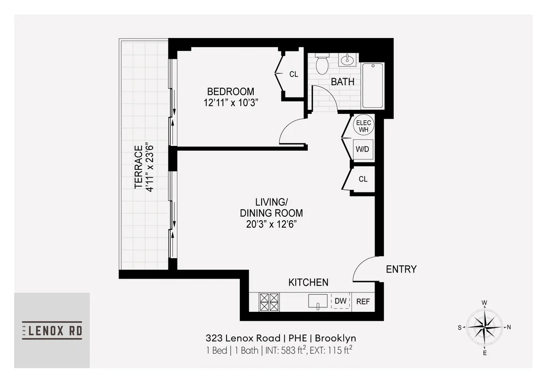 Photo of Unit PHE at 323 LENOX Road