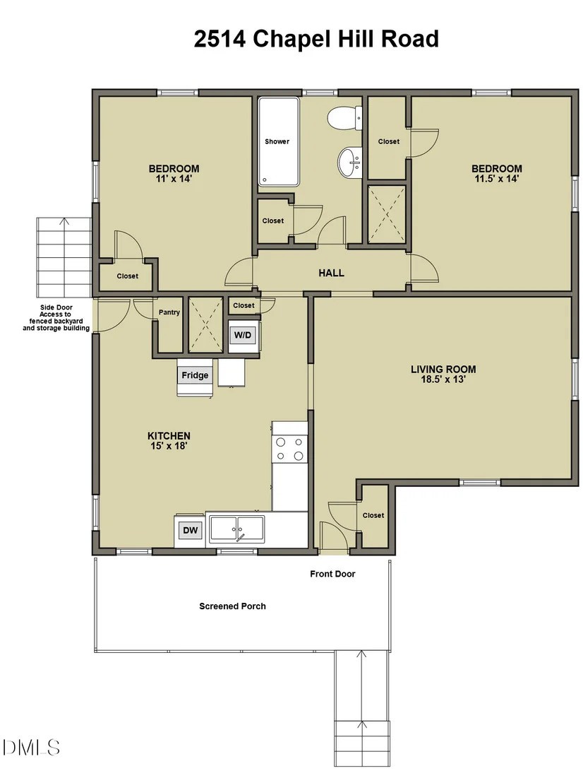 Photo of 2514 Chapel Hill Road