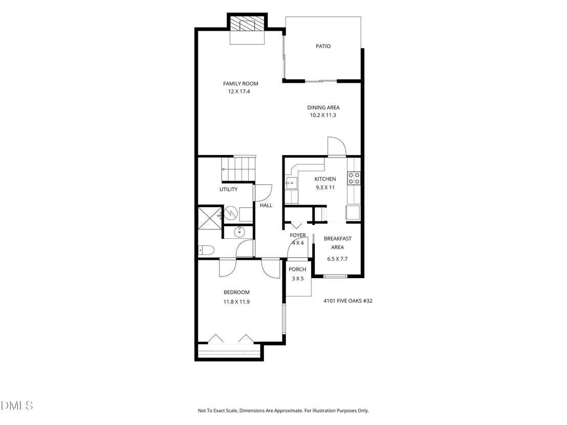 Photo of Unit 32 at 4101 Five Oaks Drive