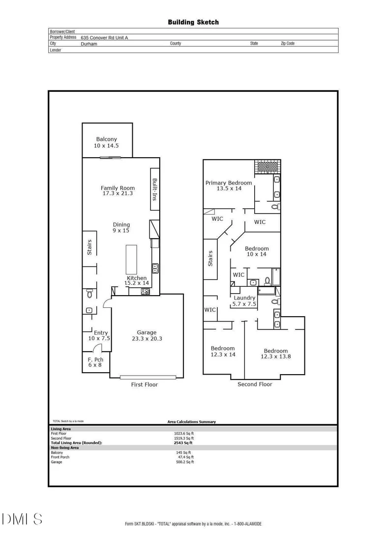 Photo of Unit A at 635 Conover Road
