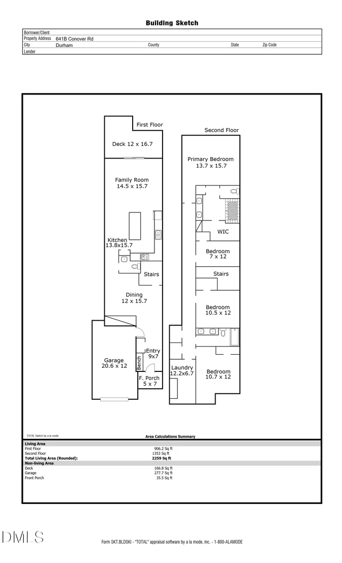 Photo of Unit B at 641 Conover Road