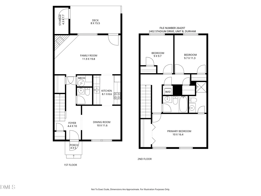Photo of Unit B at 2402 Stadium Drive
