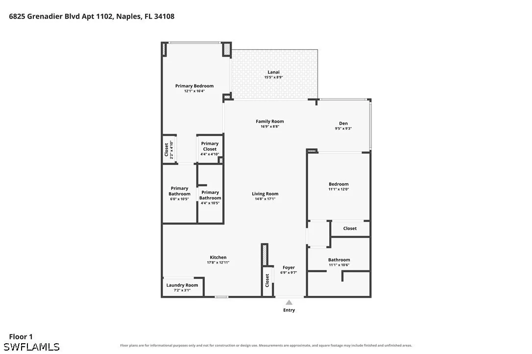 Photo of Unit 1102 at 6825 Grenadier Boulevard