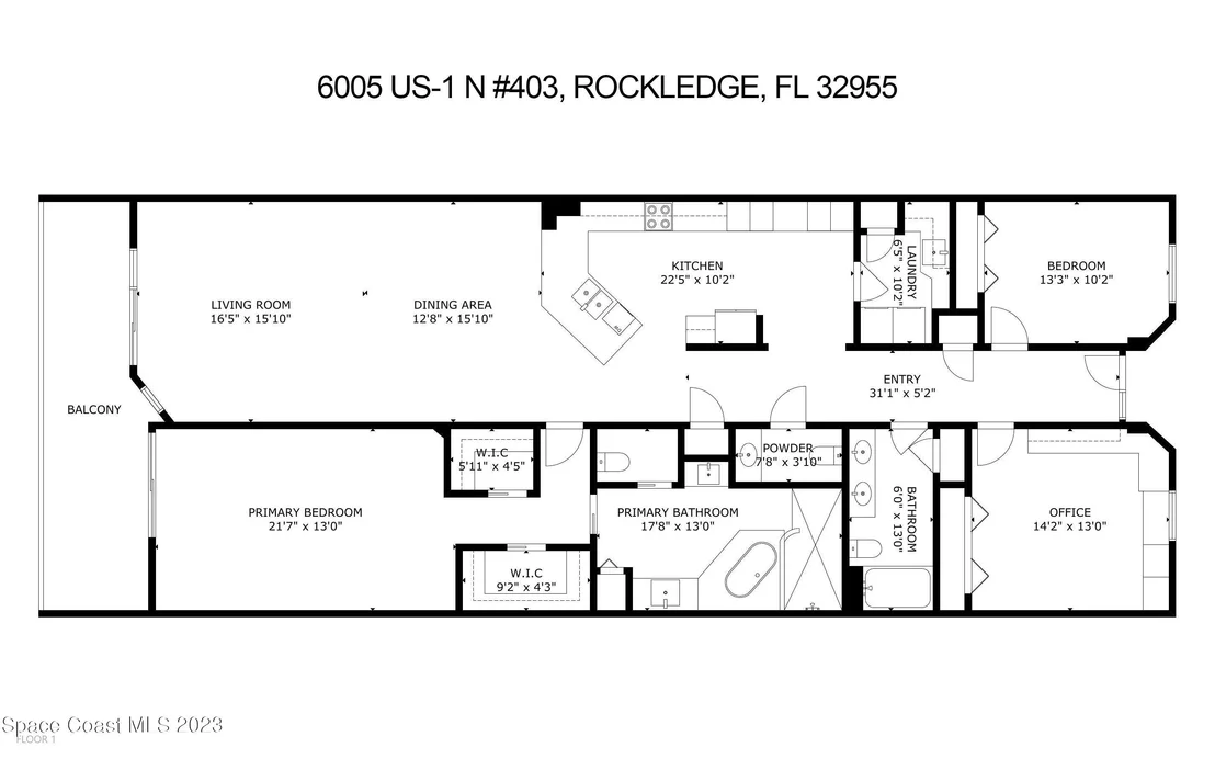 Photo of Unit 403 at 6005 Highway 1