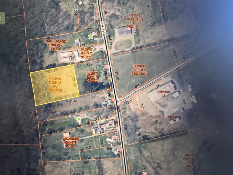 Unit for sale at TBD Route 116, Bristol, VT 05443