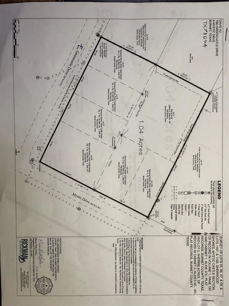 Unit for sale at Lot 55,56,57,58,1167,1168 Greencastle and Mystic DR, Granite Shoals, TX 78654