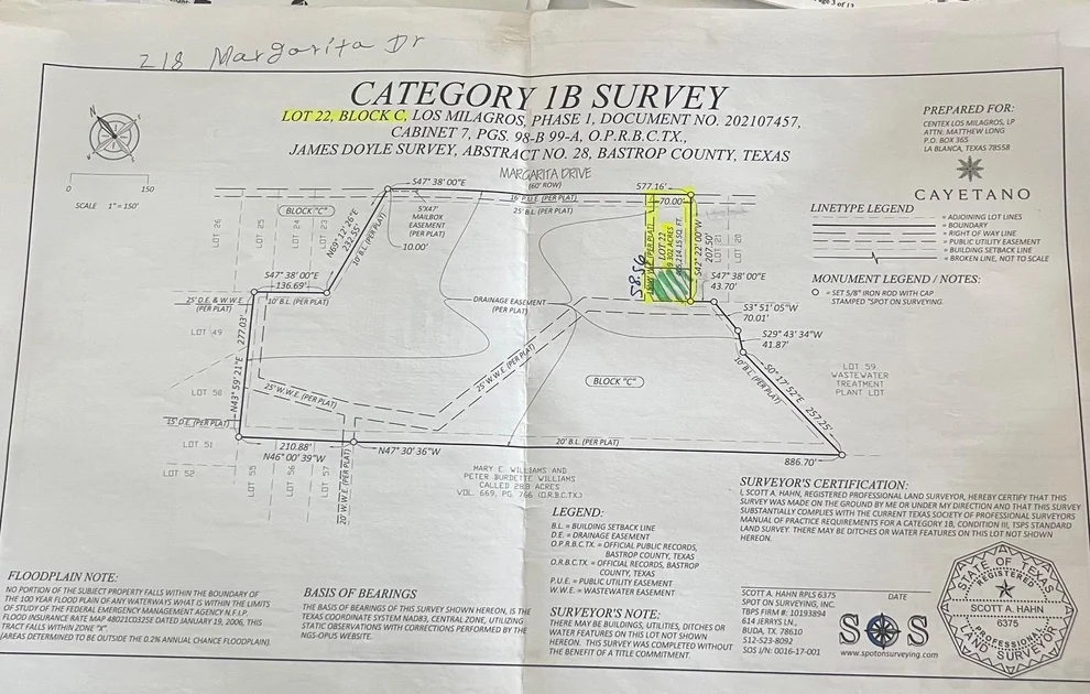Unit for sale at 218 Margarita DR, Dale, TX 78616