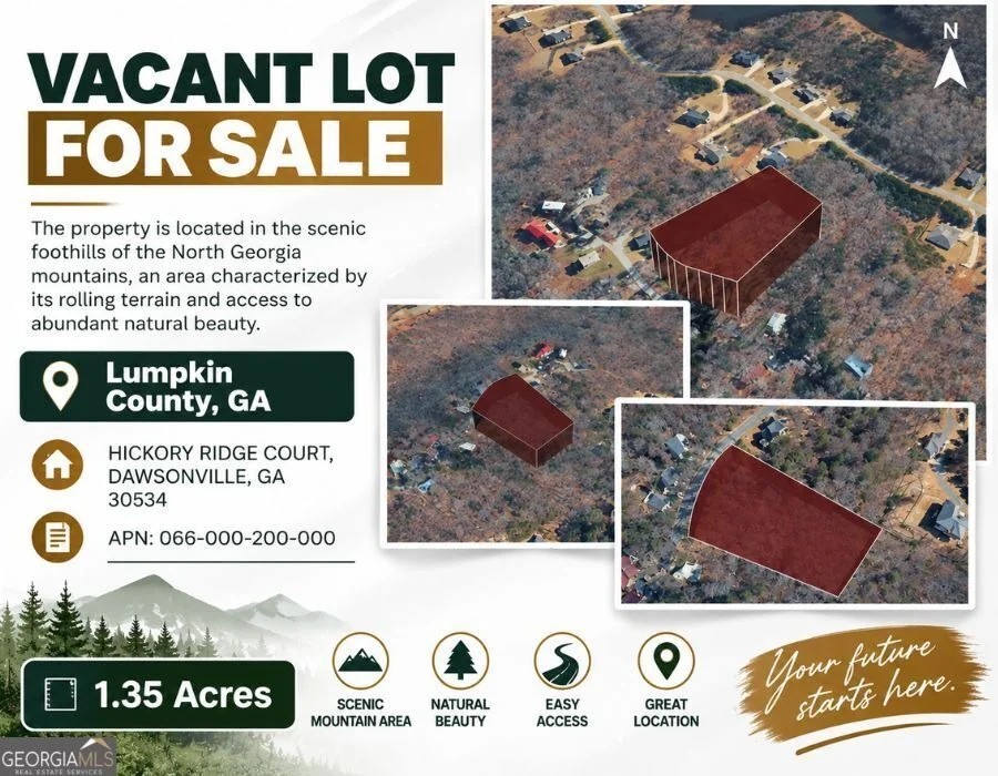 Unit for sale at 0 Hickory Ridge Court, Dawsonville, GA 30534