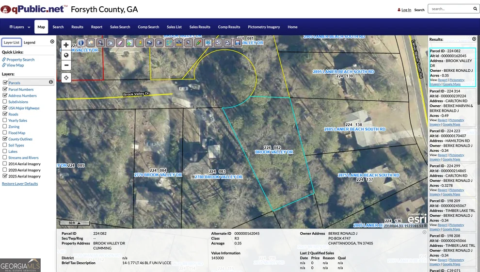 Unit for sale at LOT 46 Brook Valley Drive, Cumming, GA 30041