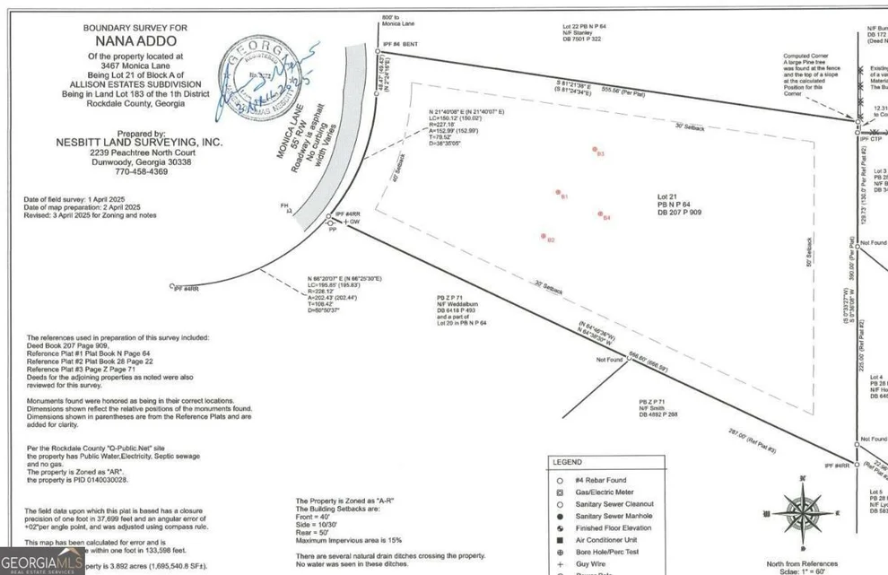 Unit for sale at 3467 Monica Lane SW, Conyers, GA 30094