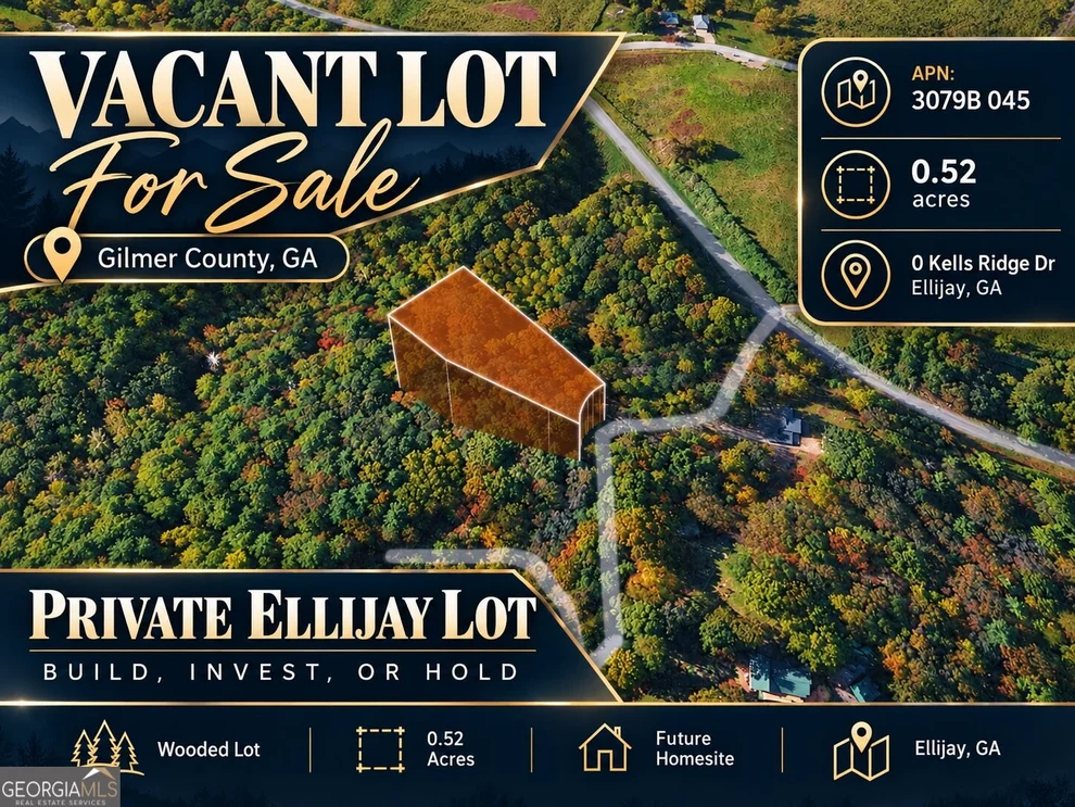Unit for sale at 0 Kells Ridge Drive, Ellijay, GA 30540