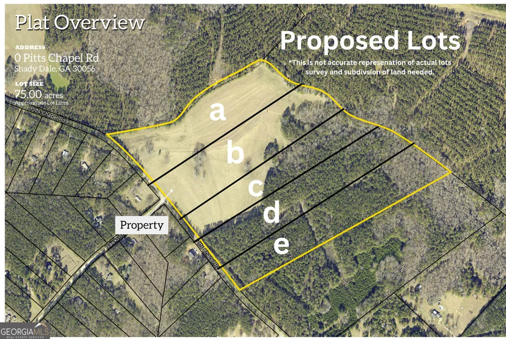Unit for sale at LOT A O Pitts Chapel Road, Monticello, GA 31064