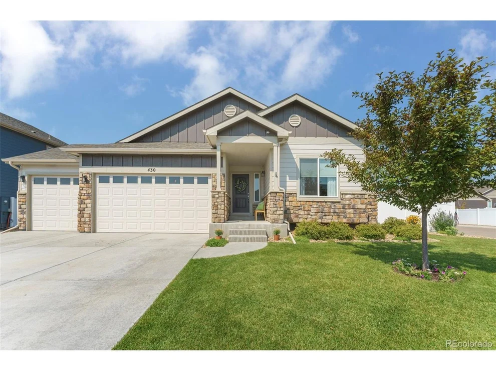 Unit for sale at 430 Vermilion Peak Dr, Windsor, CO 80550