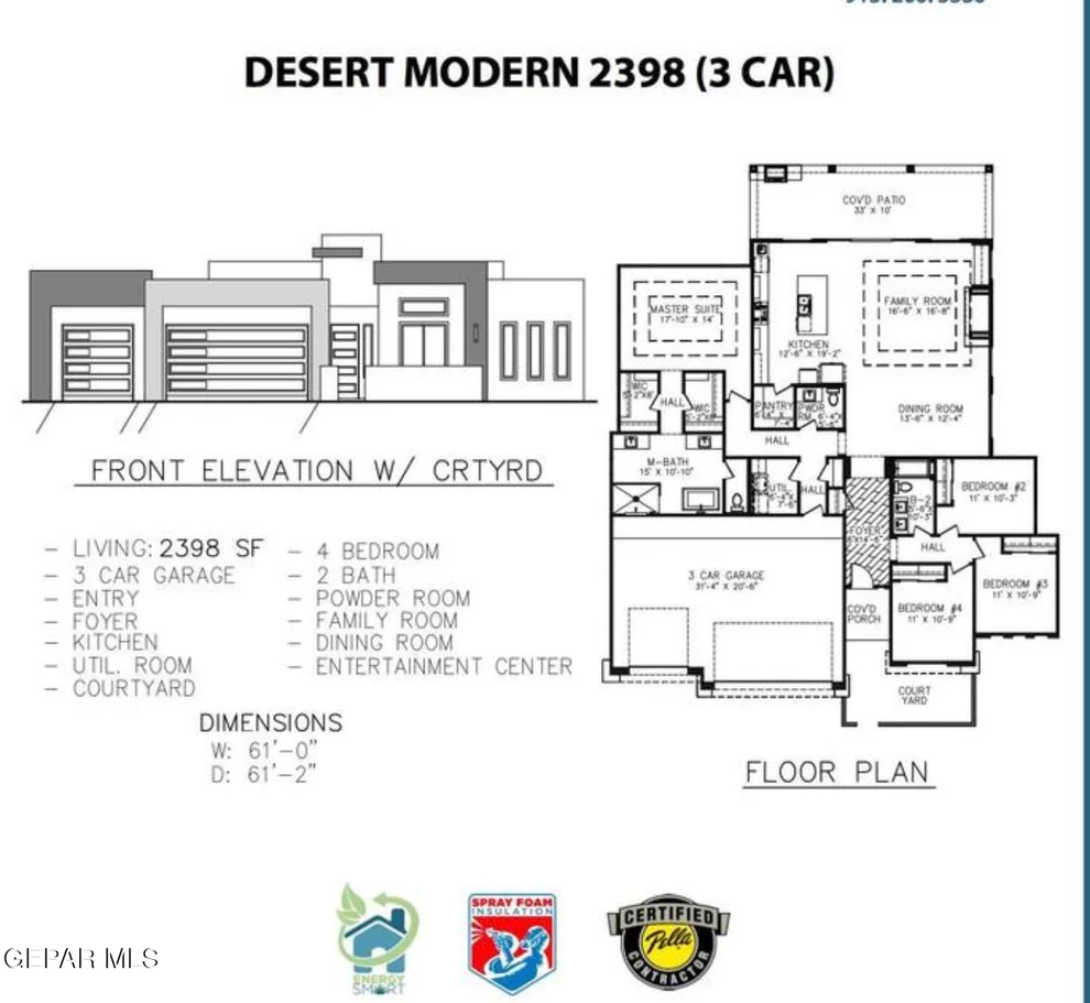 Unit for sale at 14500 TIERRA RESORT Avenue, El Paso, TX 79938
