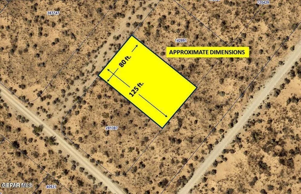 Unit for sale at TBD Horizon City Estates #87 Lot43, El Paso, TX 79938