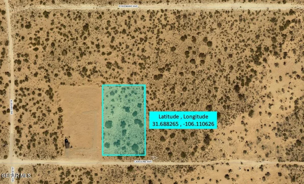 Unit for sale at TBD Caroline Avenue, El Paso, TX 79928