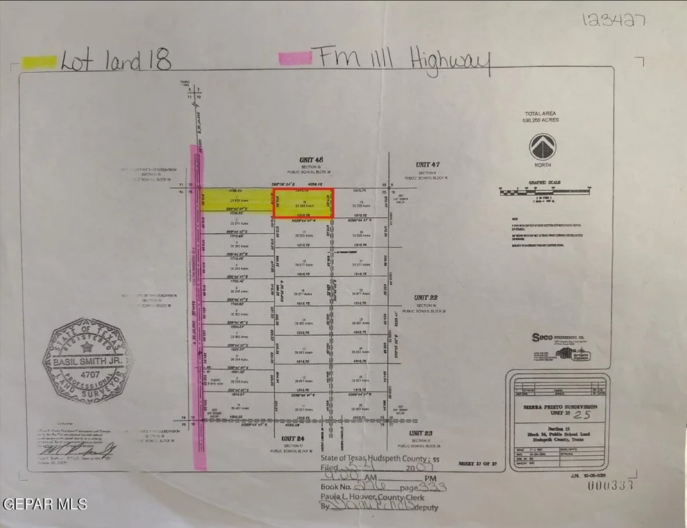 Unit for sale at TBD FM 1111 Highway, Sierra Blanca, TX 79851
