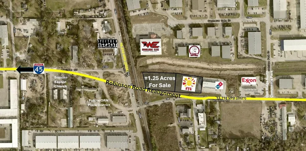 Unit for sale at 0 Robinson Road, Oak Ridge North, TX 77385